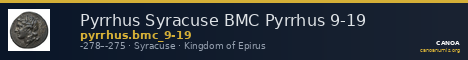 Pyrrhus Syracuse BMC Pyrrhus 9-19 — CANOA