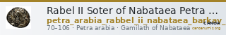 Rabel II Soter of Nabataea Petra Barkay 2019 222, 226-34 — CANOA