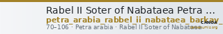 Rabel II Soter of Nabataea Petra Barkay 2019 225 — CANOA