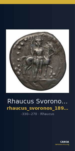 Rhaucus Svoronos 1890 (1972) 1-2, 6-14, 21-24 — CANOA