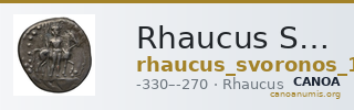Rhaucus Svoronos 1890 (1972) 1-2, 6-14, 21-24 — CANOA