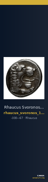 Rhaucus Svoronos 1890 (1972) 19-20 — CANOA