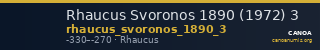 Rhaucus Svoronos 1890 (1972) 3 — CANOA