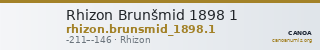 Rhizon Brunšmid 1898 1 — CANOA