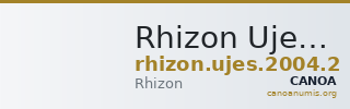 Rhizon Ujes 2004 2 — CANOA