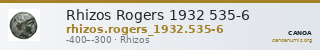Rhizos Rogers 1932 535-6 — CANOA