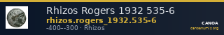Rhizos Rogers 1932 535-6 — CANOA