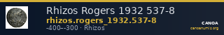Rhizos Rogers 1932 537-8 — CANOA