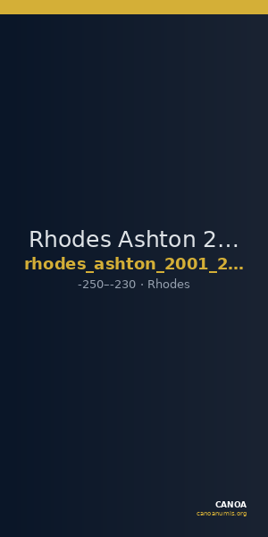Rhodes Ashton 2001 211 — CANOA