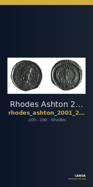 Rhodes Ashton 2001 259-67 — CANOA
