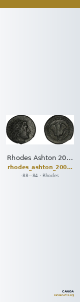 Rhodes Ashton 2001a Issue 1 — CANOA
