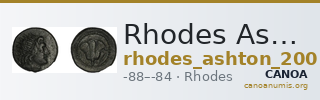 Rhodes Ashton 2001a Issue 1 — CANOA