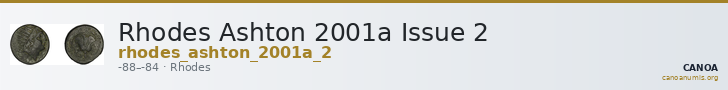 Rhodes Ashton 2001a Issue 2 — CANOA