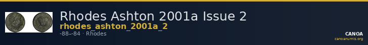 Rhodes Ashton 2001a Issue 2 — CANOA