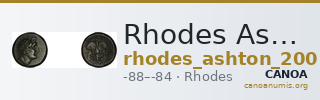 Rhodes Ashton 2001a Issue 4 — CANOA
