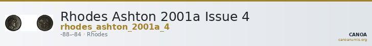 Rhodes Ashton 2001a Issue 4 — CANOA