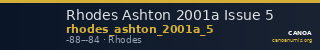 Rhodes Ashton 2001a Issue 5 — CANOA