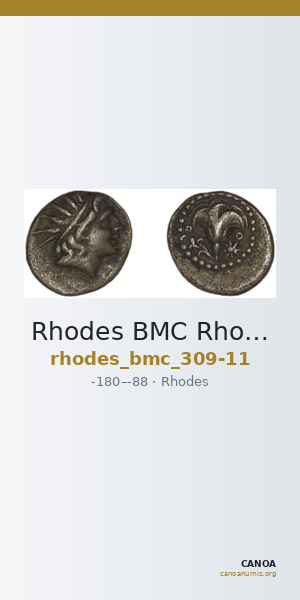 Rhodes BMC Rhodes 309-11 — CANOA