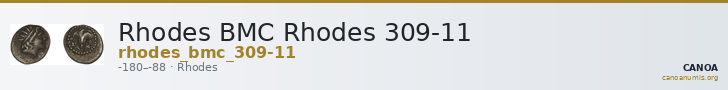 Rhodes BMC Rhodes 309-11 — CANOA