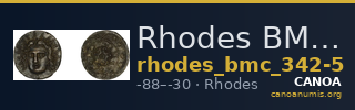 Rhodes BMC Rhodes 342-345 — CANOA