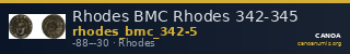 Rhodes BMC Rhodes 342-345 — CANOA