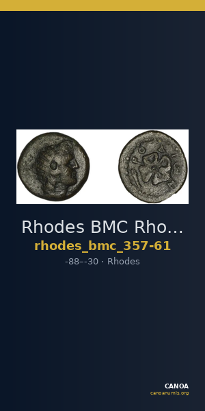 Rhodes BMC Rhodes 357-361 — CANOA