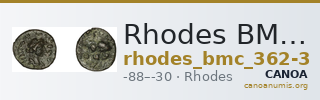 Rhodes BMC Rhodes 362-3 — CANOA