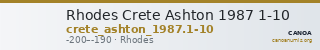 Rhodes Crete Ashton 1987 1-10 — CANOA