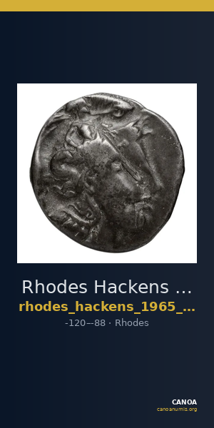 Rhodes Hackens 1965 p. 522, 14-24 — CANOA