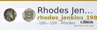 Rhodes Jenkins 1989 Group B drachms — CANOA