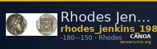 Rhodes Jenkins 1989 Group B drachms — CANOA