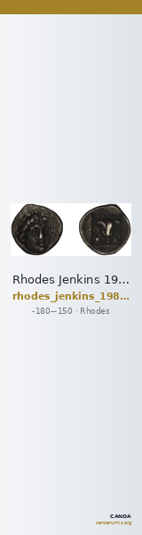 Rhodes Jenkins 1989 Group B hemidrachms — CANOA