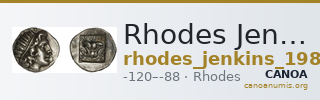 Rhodes Jenkins 1989 Group D drachms — CANOA