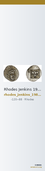Rhodes Jenkins 1989 Group D hemidrachms — CANOA