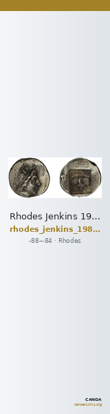 Rhodes Jenkins 1989 Group E drachms — CANOA