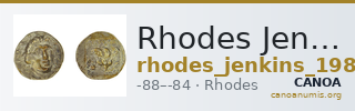 Rhodes Jenkins 1989 Group E hemidrachms — CANOA