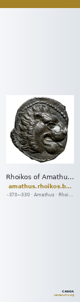 Rhoikos of Amathus Amathus BMC Amathus 18-23 — CANOA