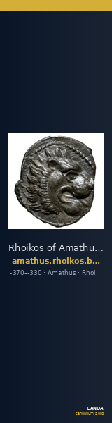 Rhoikos of Amathus Amathus BMC Amathus 18-23 — CANOA