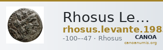 Rhosus Levante 1985 1-13 — CANOA