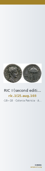 RIC I (second edition) Augustus 103 — CANOA