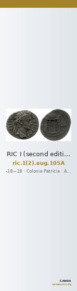 RIC I (second edition) Augustus 105A — CANOA