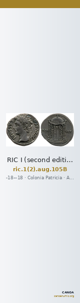 RIC I (second edition) Augustus 105B — CANOA