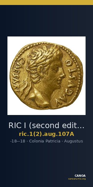 RIC I (second edition) Augustus 107A — CANOA