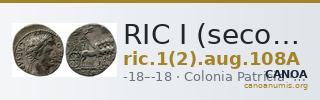 RIC I (second edition) Augustus 108A — CANOA
