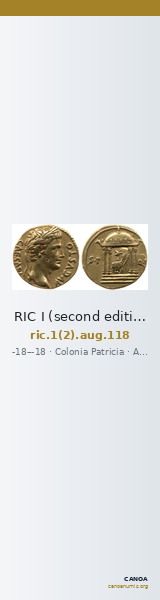 RIC I (second edition) Augustus 118 — CANOA