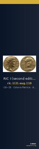 RIC I (second edition) Augustus 118 — CANOA