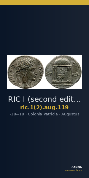 RIC I (second edition) Augustus 119 — CANOA