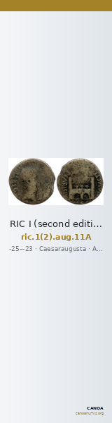 RIC I (second edition) Augustus 11A — CANOA