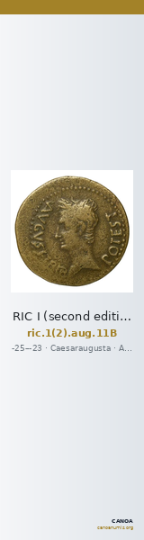 RIC I (second edition) Augustus 11B — CANOA