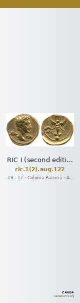 RIC I (second edition) Augustus 122 — CANOA